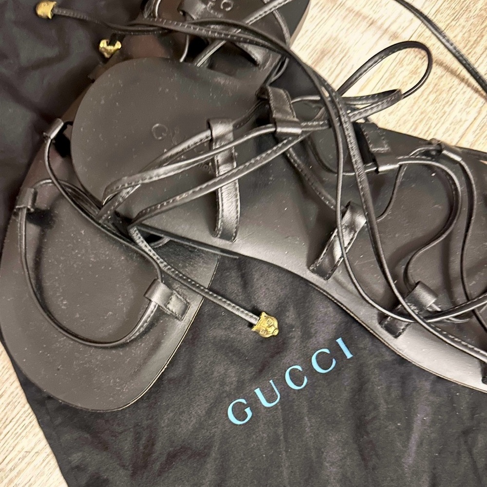 Gucci Gladiator sandals runway IT 8 US 9 EU 42 men - Picture 7 of 10